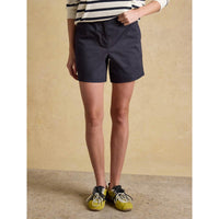 Navy Joules Womens Chino Shorts On Model
