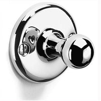 Chrome Plated Samuel Heath Curzon Robe Ball Hook N32