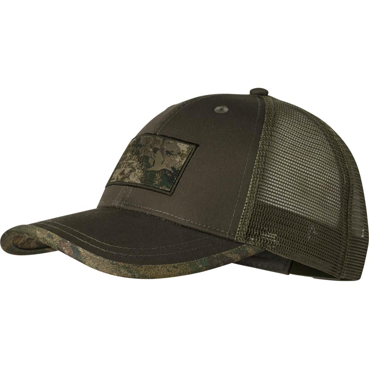 Pine Green Seeland Mens Ganister Trucker Cap