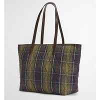 Classic Tartan Barbour Wetherham Quilted Tartan Bag side