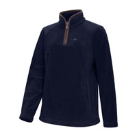 Hoggs Of Fife Womens Stenton 1/4 Zip Fleece Jumper