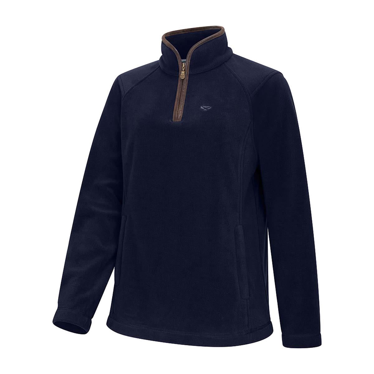 Hoggs Of Fife Womens Stenton 1/4 Zip Fleece Jumper