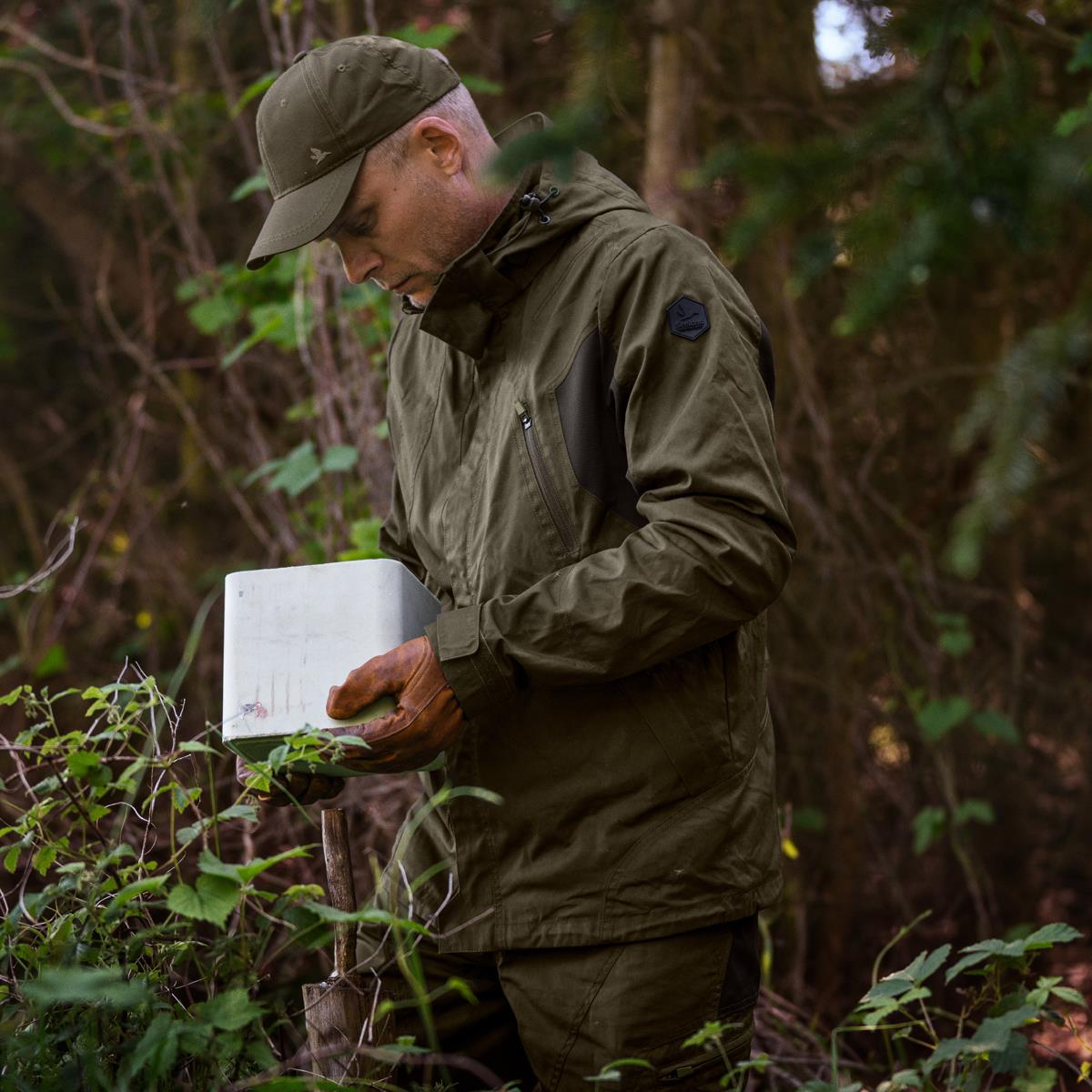Pine Green Seeland Mens Key-Point Active II Jacket Lifestyle