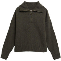 Barbour Womens Lavensdale Half Zip Fleck Knitted Jumper
