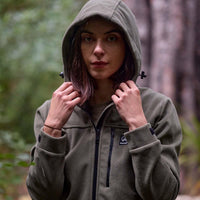 Forest Swanndri Womens High Rock Stormshield Fleece Jacket Lifestyle
