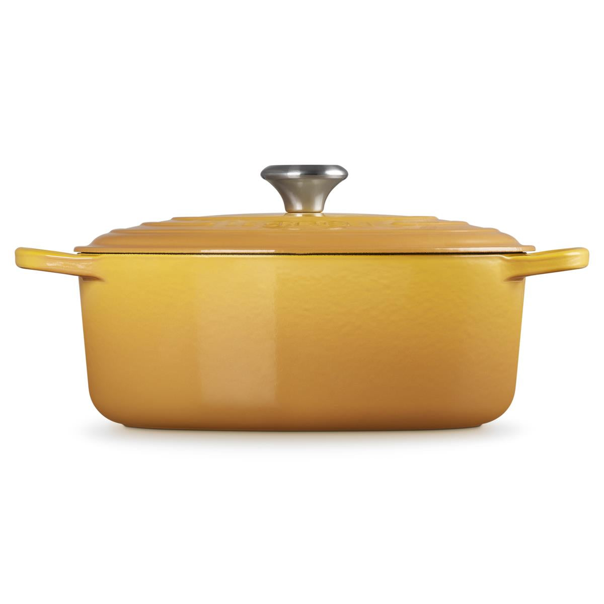 Le Creuset 29cm Cast Iron Oval Casserole Dish Nectar