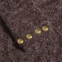 Chocolate Holland Cooper Womens Noveli Roll Neck Knit Jumper Cuff Detail