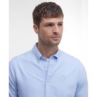 SKY  Barbour Mens Oxtown Tailored Shirt COLLAR