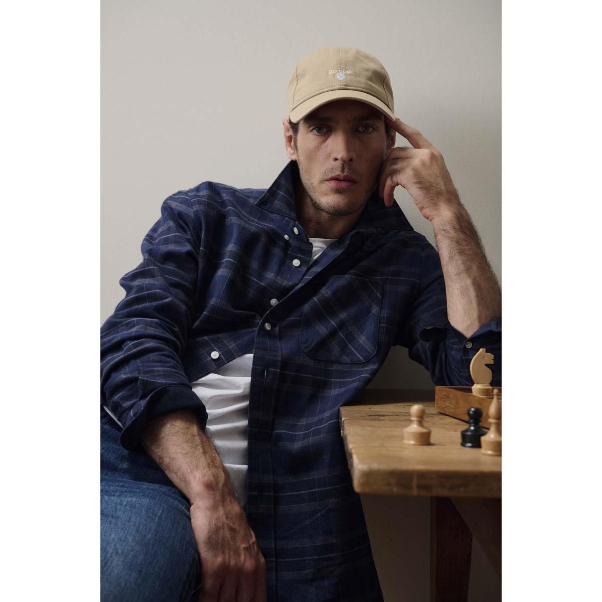 Barbour Mens Mineral Tartan Authentic Shirt