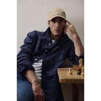 Midnight Loch Barbour Mens Mineral Tartan Authentic Shirt Lifestyle