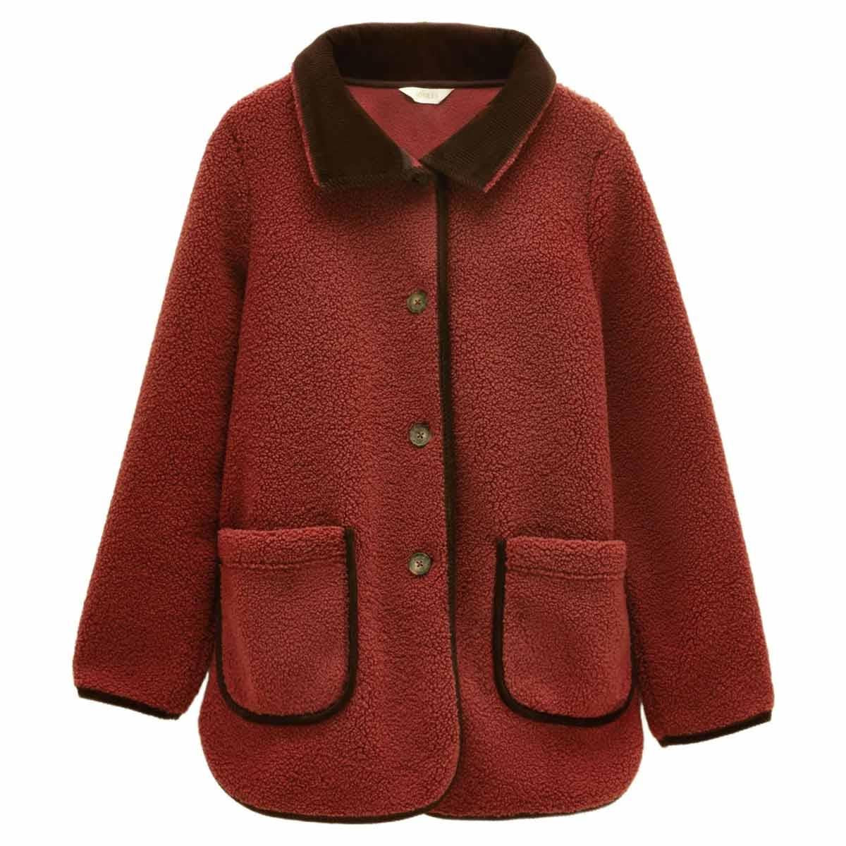Joules Womens Sadie Longline Fleece Jacket