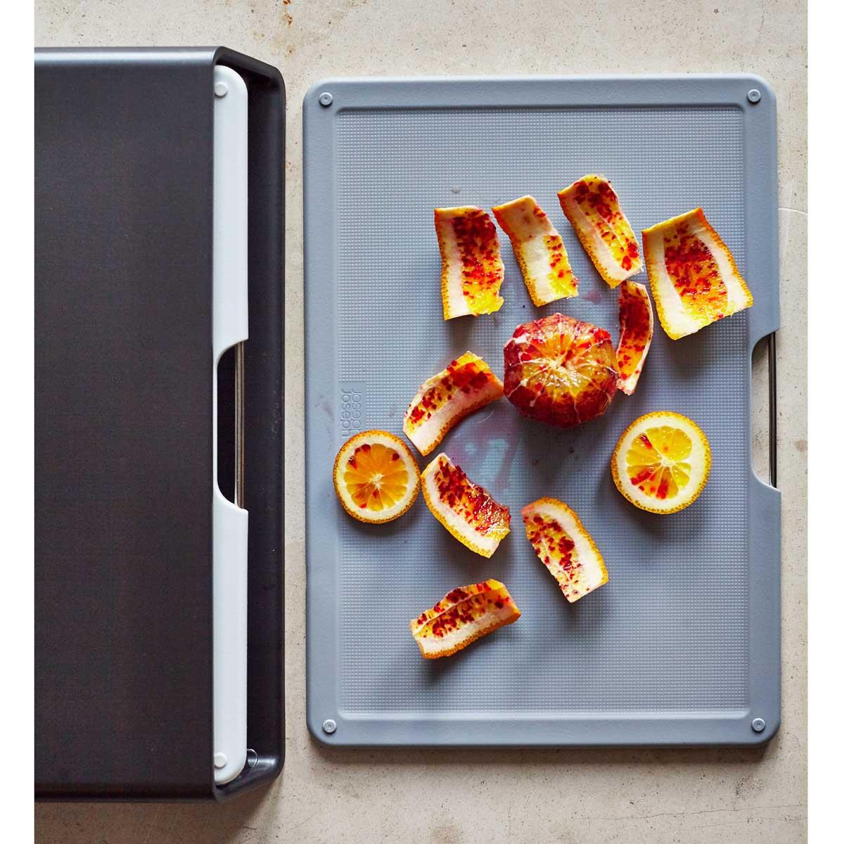 Graphite Joseph Joseph Folio 4-piece Large Chopping Board Set 3