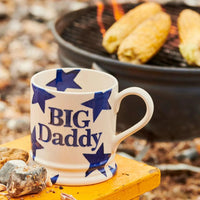 Emma Bridgewater Big Blue Star Big Daddy Pint Mug LS