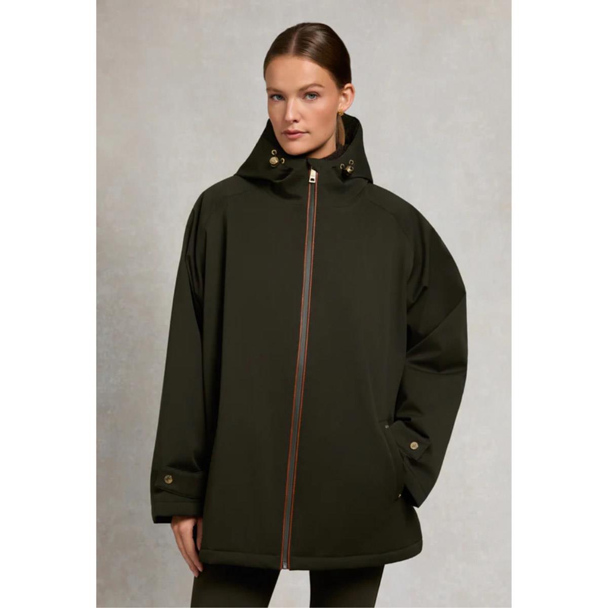 Khaki Holland Cooper Womens One Size Waterproof Jacket