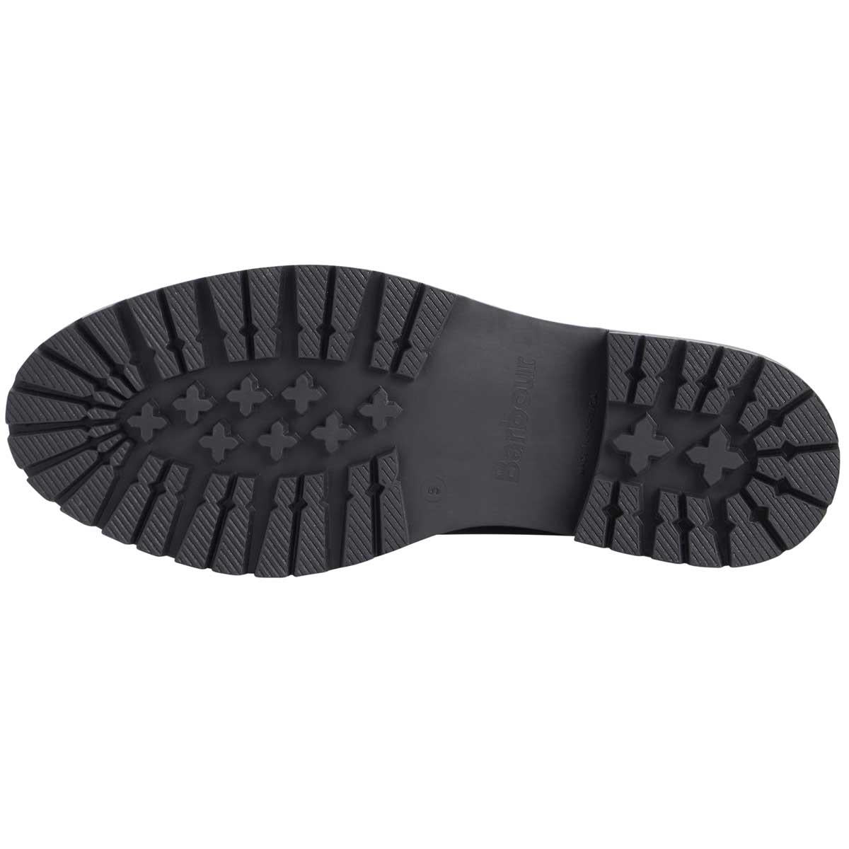 Black Barbour Maddie Loafer tread