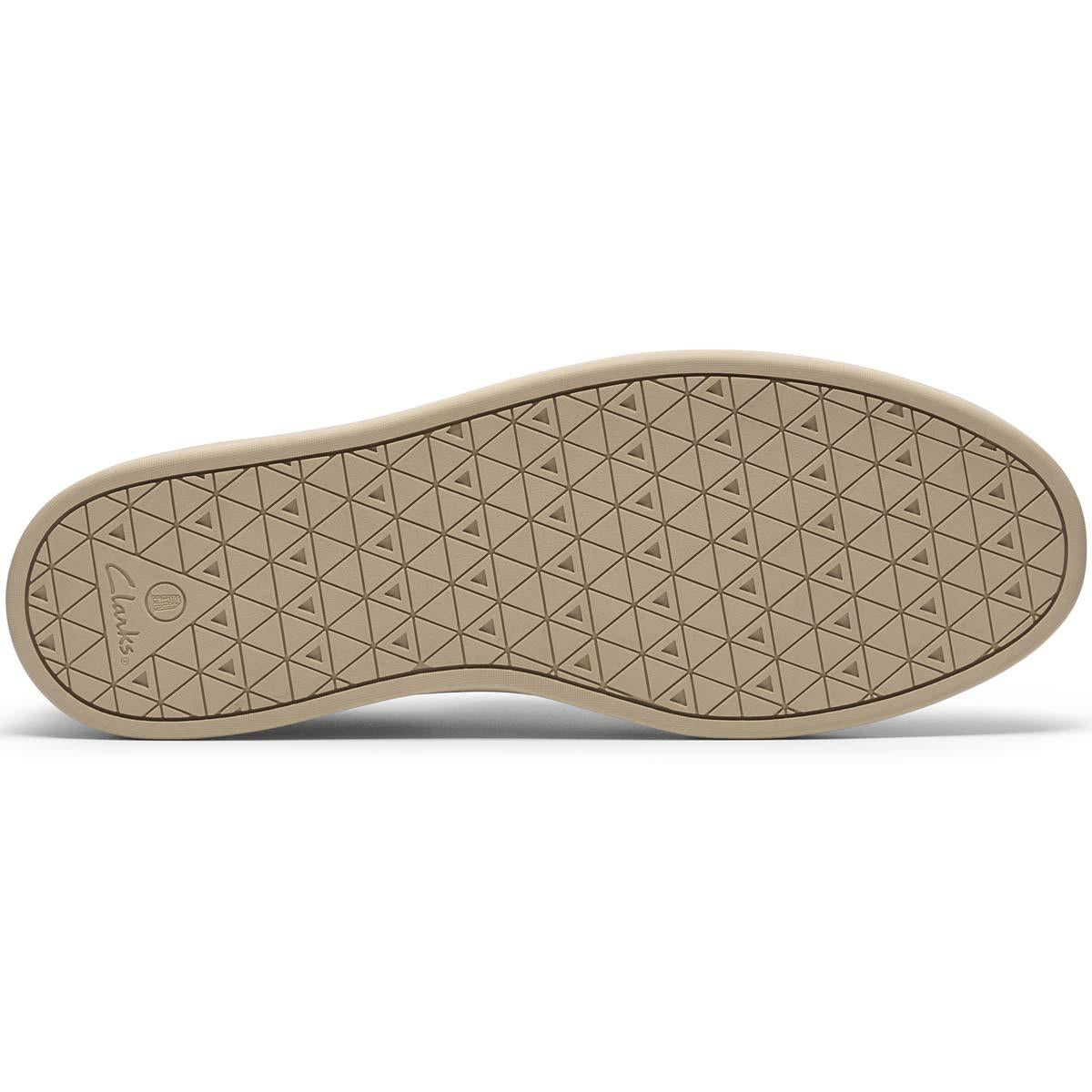 Dark Sand Suede Clarks Mens Lockford Boat Shoes Sole