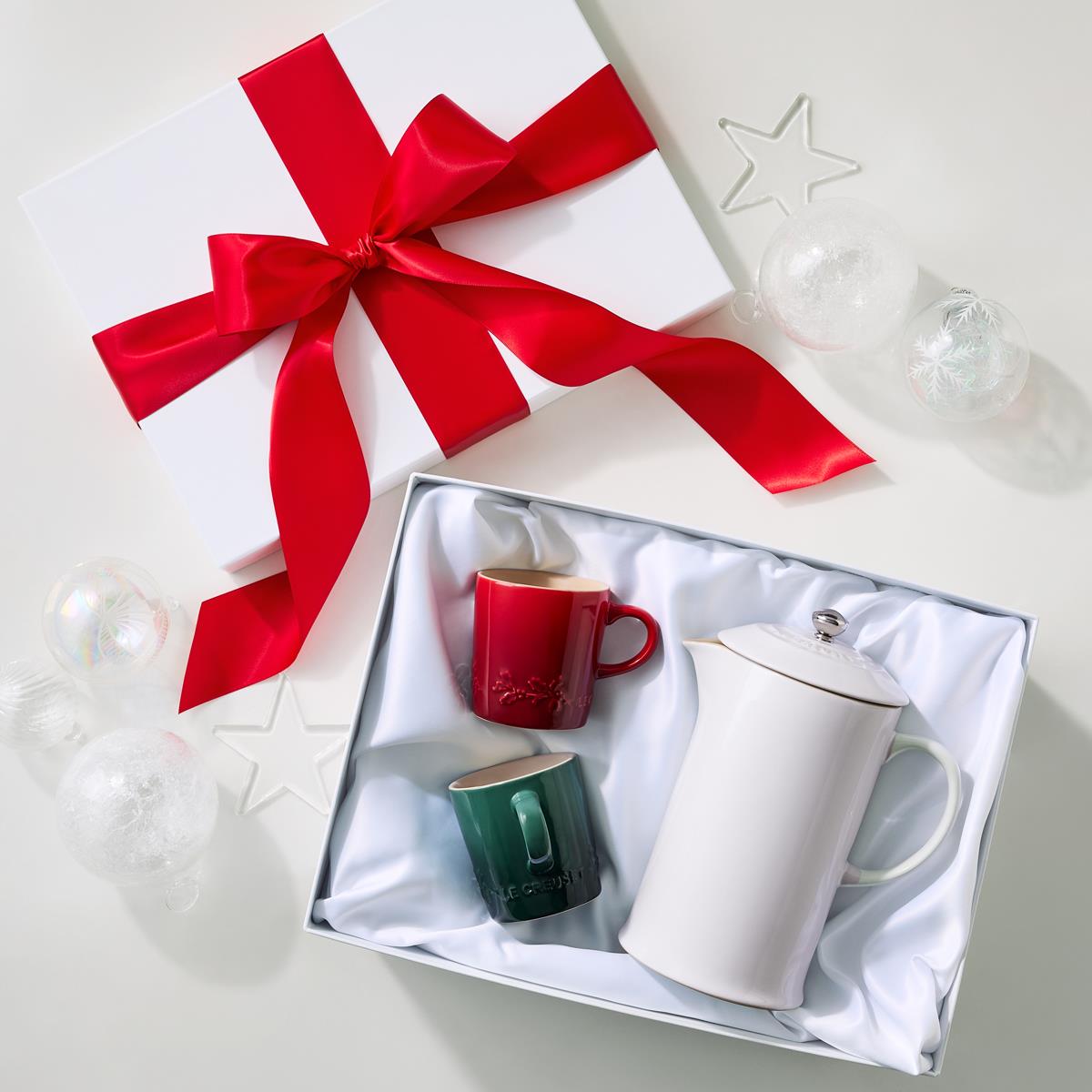Le Creuset Stoneware Holly Cappuccino Mug