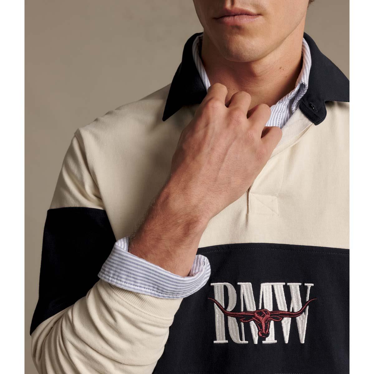 R.M. Williams Mens Heritage Rugby Top