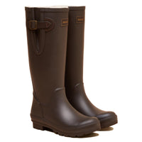 Joules Womens Houghton Faux Fur Lined Wellington Boots