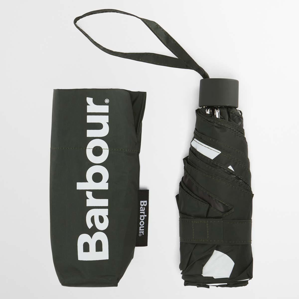 Barbour Green Barbour Logo Mini Umbrella set