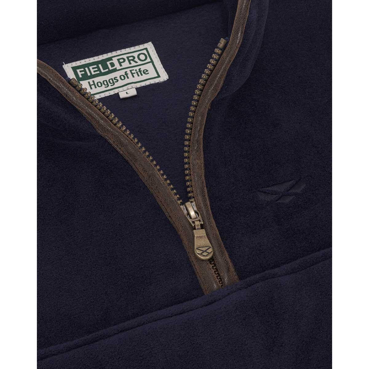Hoggs Of Fife Mens Stenton 1/4 Zip Fleece Jumper