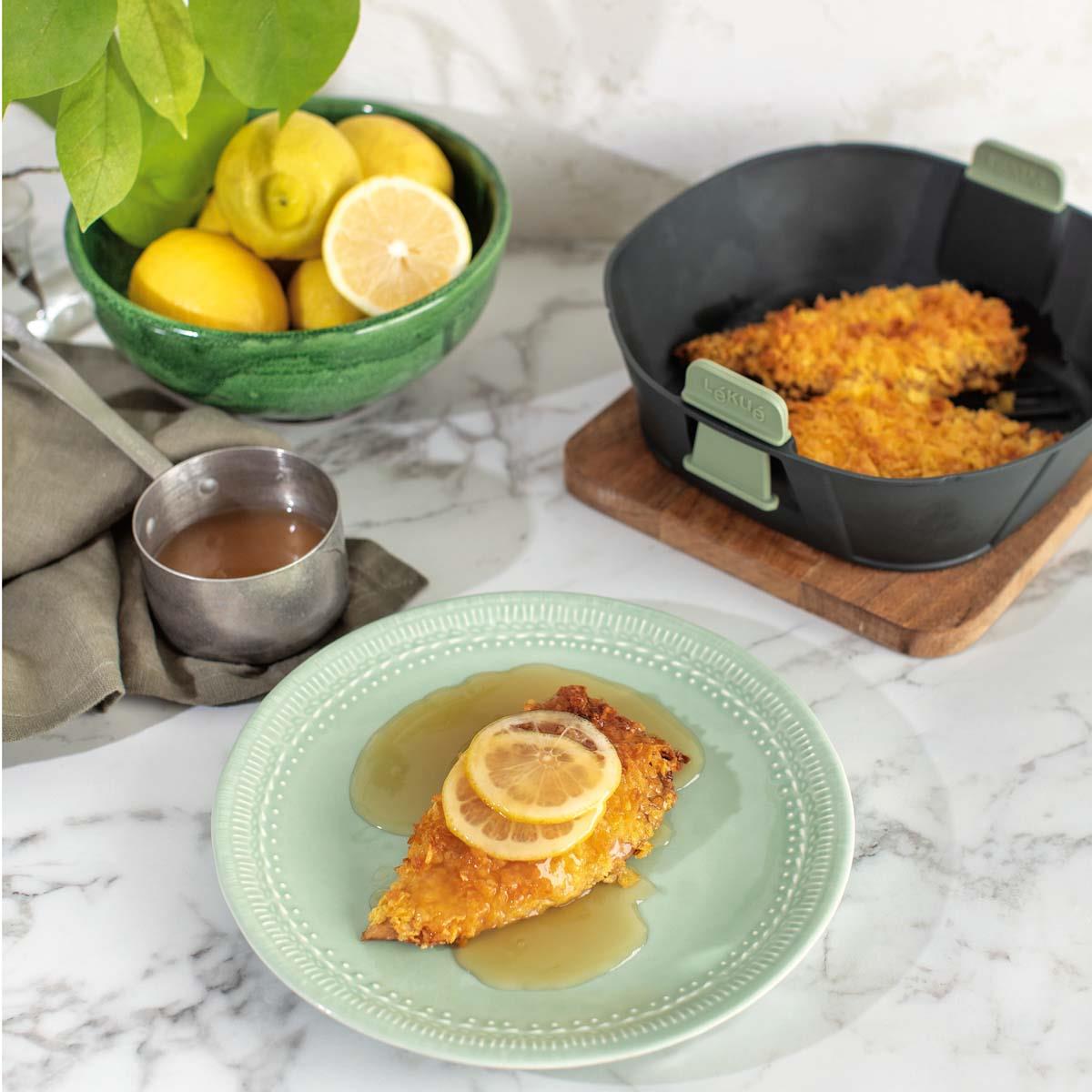 Lekue Air Fryer Basket Lifestyle