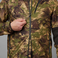 Harkila Mens Deer Stalker Camo WSP Fleece Jacket ZIP