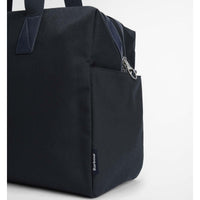 Navy Barbour Cascade City Holdall Bag Side