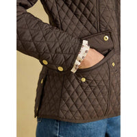 Joules Womens Highclere Showerproof Quilted Jacket