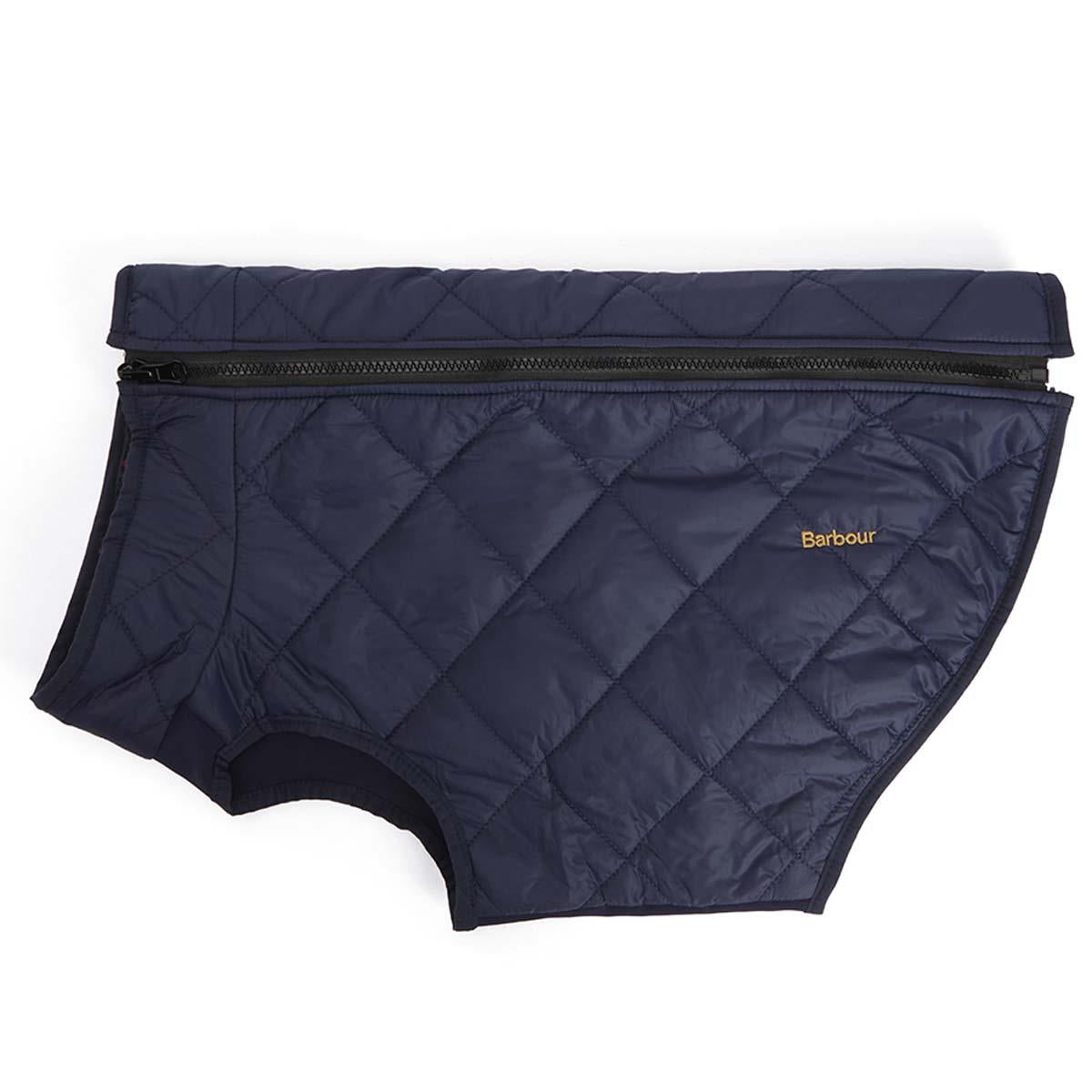 Classic/Navy Reversed Barbour Field Reversible Dog Coat