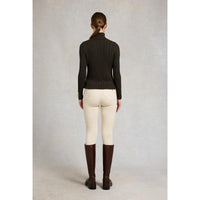 Holland Cooper Womens Seattle Roll Neck Cable Knit Jumper