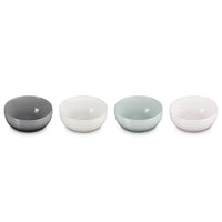 Le Creuset Stoneware Coupe Set of 4 Cereal Bowls inside