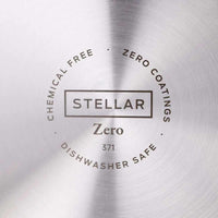 Stellar Zero Stainless Steel Uncoated Frying Pan