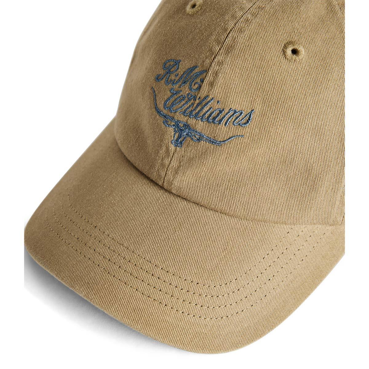 R.M. Williams Mens Script Longhorn Cap