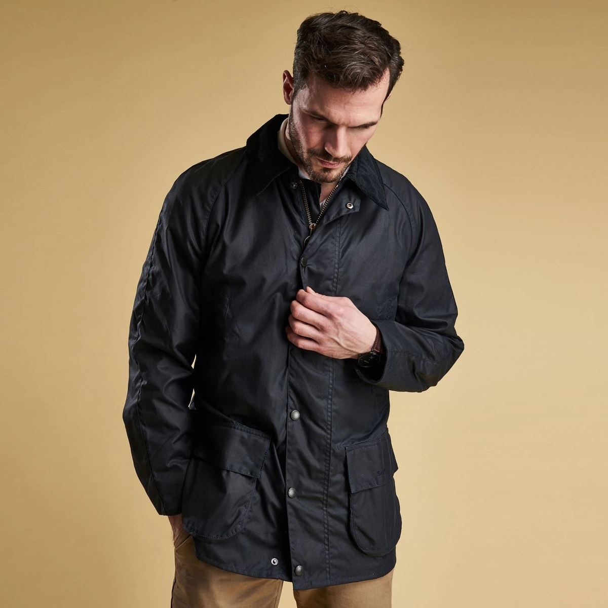 Barbour Mens Bristol Wax Jacket