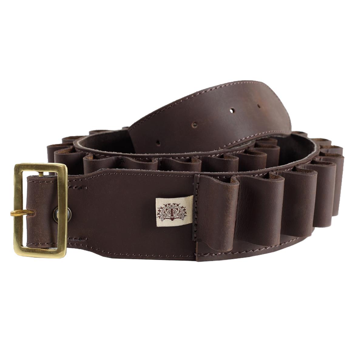 Teales Devonshire Leather 12 Bore Cartridge Belt Open Hoops 25 Shells