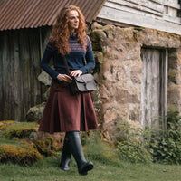 Hoggs Of Fife Jura Ladies Fair Isle Crew Neck Pullover