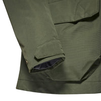 Deep Green Musto Womens Outdoor Country Burnham Waterproof Jacket Sleeve