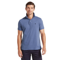 Vintage Indigo  Schoffel Mens St Ives Polo Shirt FRONT