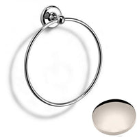 Polished Nickel Samuel Heath Novis Towel Ring N1098