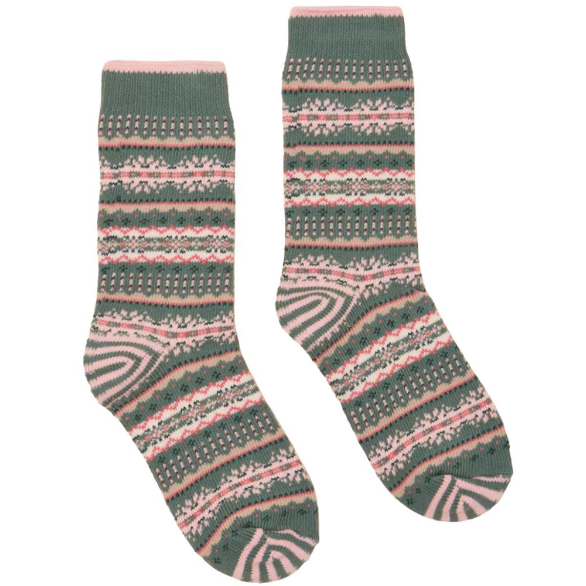 Joules Womens Lucille Fairisle Socks