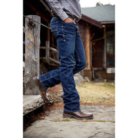 Wicker Ariat Mens Rambler Western Boot On Model