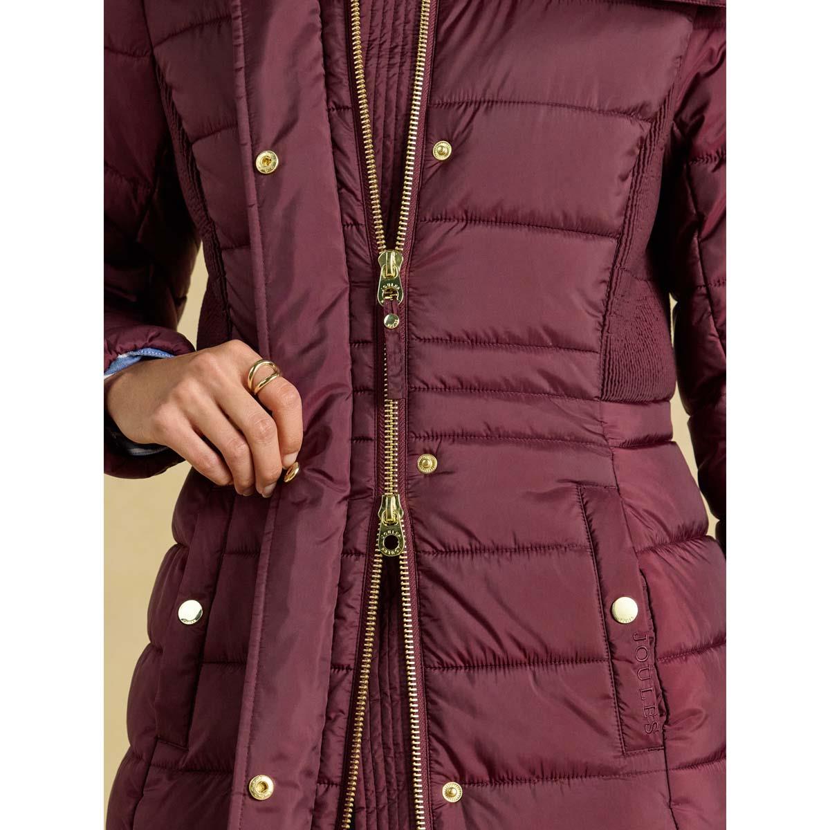 Joules Womens Windborough Showerproof Padded Coat