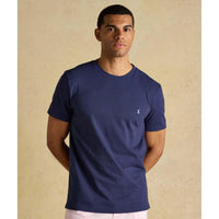 Navy Joules Mens Classic Fit T-Shirt On Model