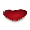 Le Creuset Stoneware Heart Plate