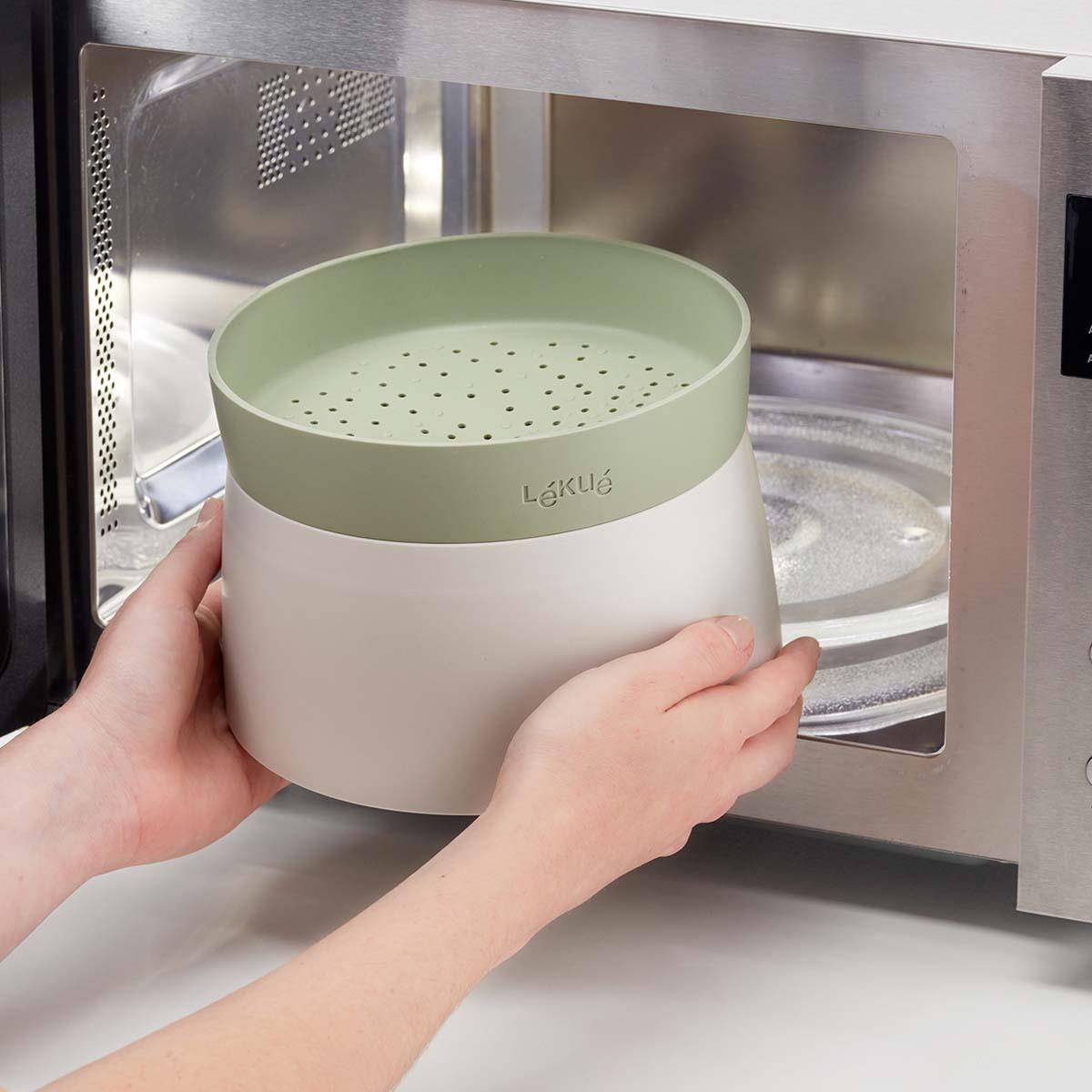 Lekue Microwave Quinoa and Rice Cooker In Microwave