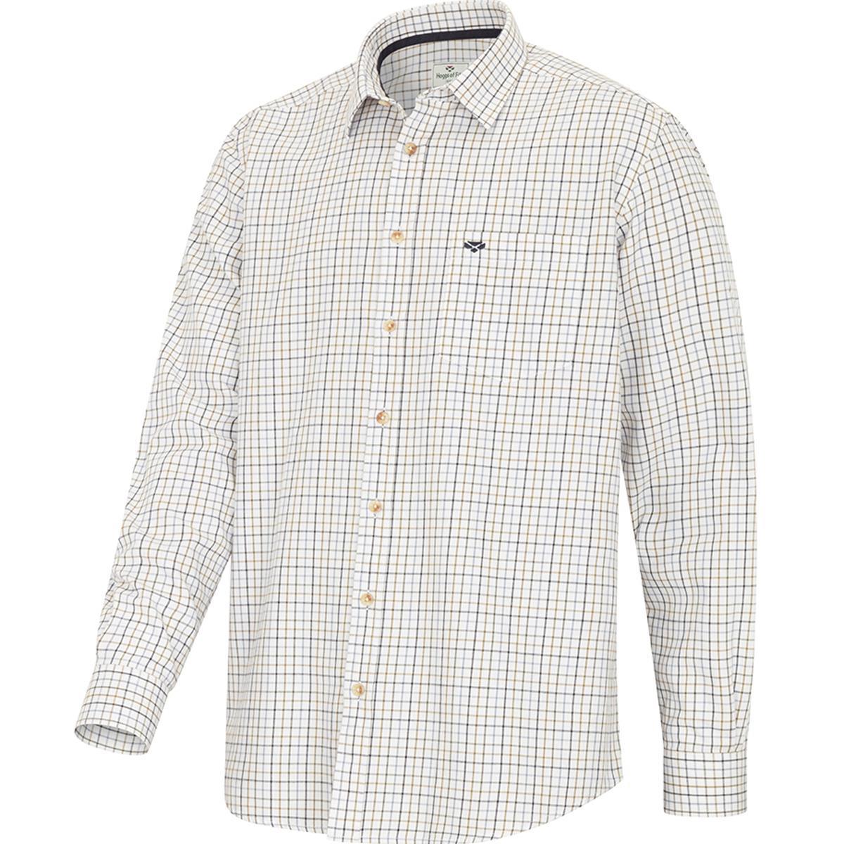 Hoggs Of Fife Mens Inverness Cotton Tattersall Shirt
