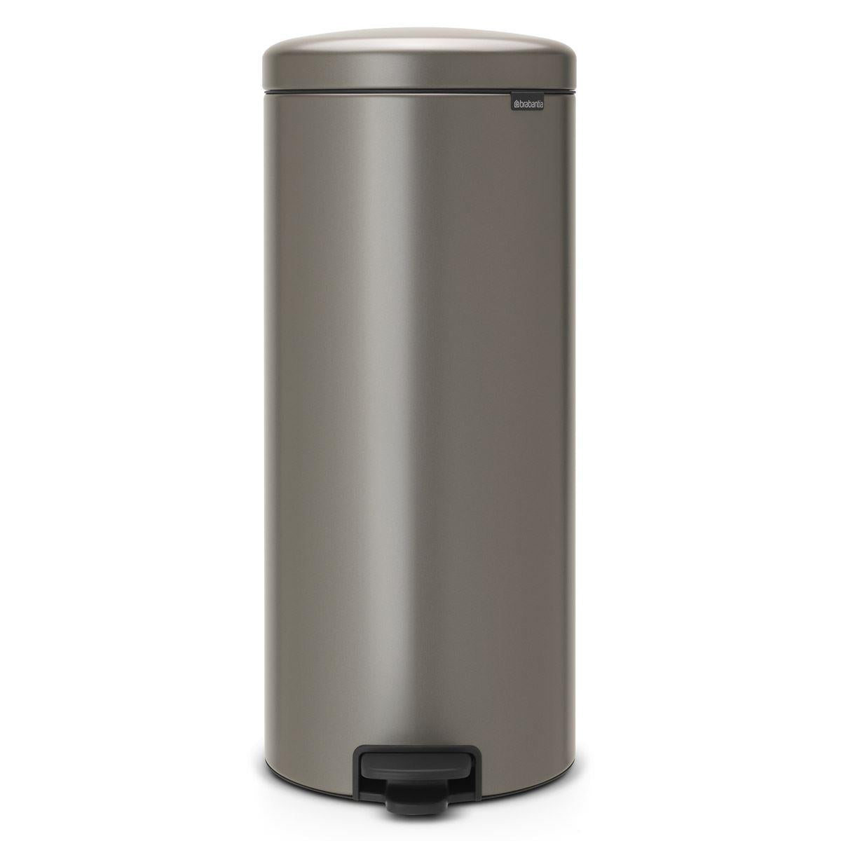 Platinum Brabantia newIcon Pedal Bin 30 Litre Plastic Bucket