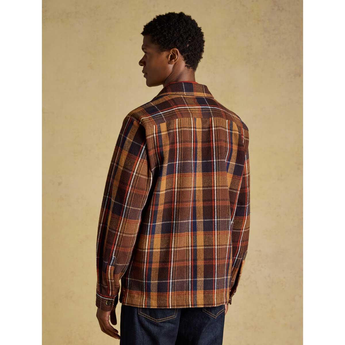 Joules Mens Check Flannel Overshirt