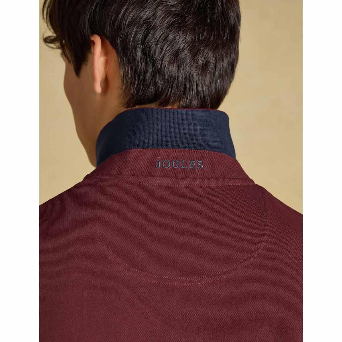 Joules Mens Woody Long Sleeve Polo Shirt